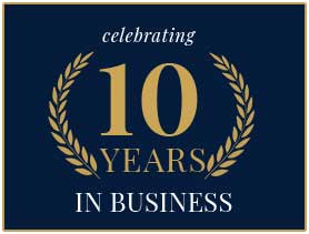 Celebrating 10 years in business